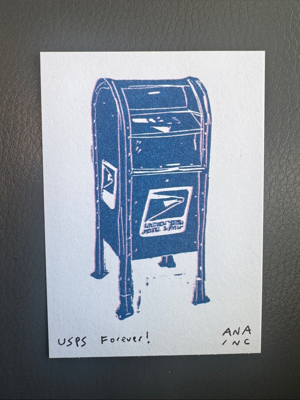Inciardi USPS Forever! Mini Print